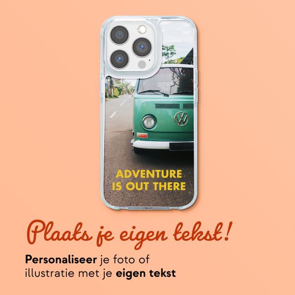 Ontwerp je eigen MagSafe Backcover met afneembaar koord Apple iPhone 13 Pro - Transparant