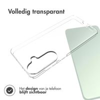 Accezz Clear Backcover Samsung Galaxy S26 Plus - Transparant