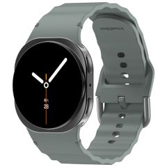 imoshion Wave Silicone Band Samsung Galaxy Watch 9 (40/44mm) / Watch 8 (40/44mm) / Classic (46mm) - Dark Grey