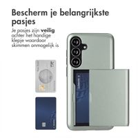 imoshion Backcover met pasjeshouder Samsung Galaxy S25 FE - Groen