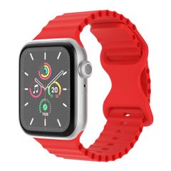 imoshion Athletic siliconenbandje Apple Watch Series 1 t/m 9 / SE (38/40/41 mm) | Series 10 / 11 (42 mm) - Rood