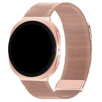 imoshion Milanees magnetisch bandje Samsung Galaxy Watch 9 (40/44mm) / Watch 8 (40/44mm) / Classic (46mm) - Rose Gold