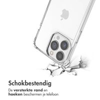 imoshion Backcover met koord + armband iPhone 13 Pro - Parels hartjes