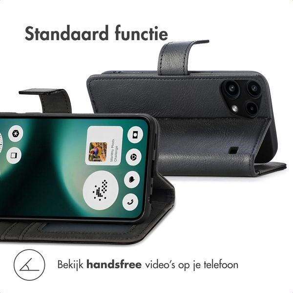 imoshion Luxe Bookcase Nothing Phone (3a) Lite - Zwart