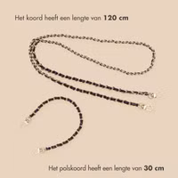 imoshion PU Leather Telefoonkoorden set - Zwart