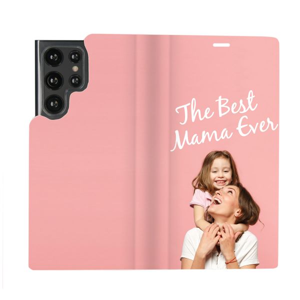Ontwerp je eigen Samsung Galaxy S22 Ultra bookcase hoes