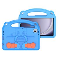 Dux Ducis Panda kidsproof backcover met standaard Samsung Galaxy Tab A11 Plus / A9 Plus - Blauw