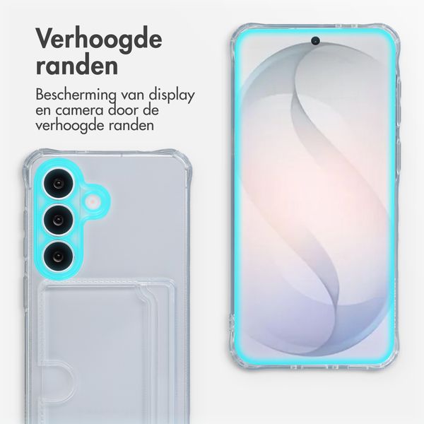 imoshion Softcase Backcover met pasjeshouder Samsung Galaxy S26 - Transparant