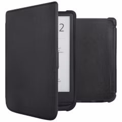 imoshion Slim Soft Case Bookcase Pocketbook Touch Lux 5 / HD 3 / Basic Lux 4 / Vivlio Lux 5 - Zwart