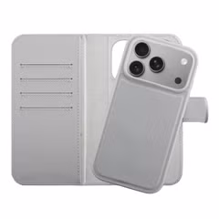 Accezz Edge Uitneembare Bookcase met MagSafe Apple iPhone 18 Pro / 17 Pro - Grijs