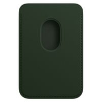 Apple Leather Wallet MagSafe (Apple Wallet 2nd Generation) - including Built-in AirTag Feature - Sequoia Green
