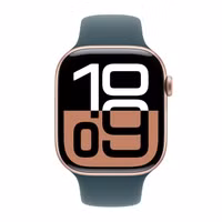 Apple Siliconen solobandje Apple Watch Series 1 - 11 / SE / Ultra (44/45/46/49 mm) - Maat 6 - Lake Green