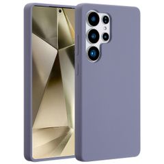 Accezz Liquid Silicone Backcover met MagSafe Samsung Galaxy S25 Ultra - Lavender Gray