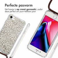 imoshion Design hoesje met koord Apple iPhone SE (2022 / 2020) / 8 / 7 - Desert Dots