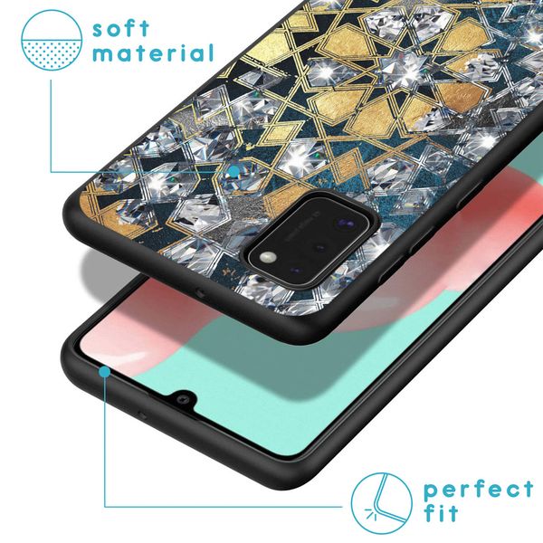 imoshion Design hoesje Samsung Galaxy A41 - Grafisch / Bling