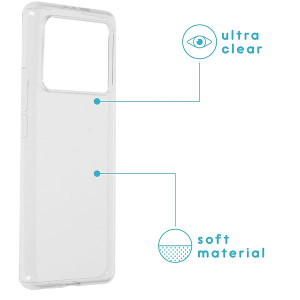 imoshion Softcase Backcover Xiaomi Mi 11 Ultra - Transparant