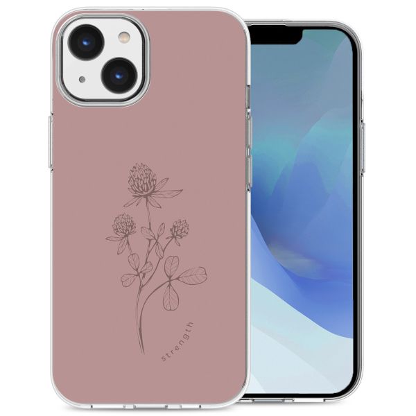 imoshion Design hoesje Apple iPhone 14 - Floral Pink