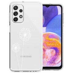 imoshion Design hoesje Samsung Galaxy A23 (5G) - Paardenbloem - Wit