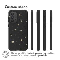 imoshion Design hoesje Samsung Galaxy A33 - Sterren / Zwart