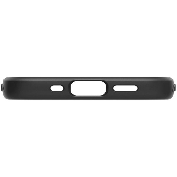 Spigen Liquid Air Backcover iPhone 12 Mini - Zwart