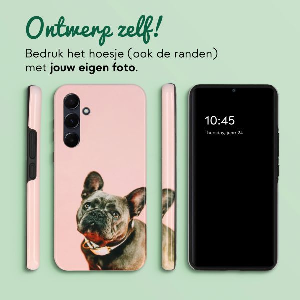 Ontwerp je eigen tough case Samsung Galaxy A55 - Wit
