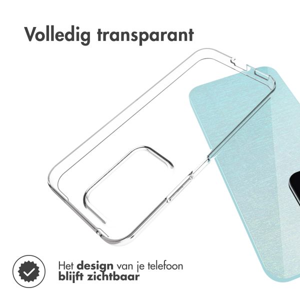 Accezz Clear Backcover Honor 200 Lite - Transparant