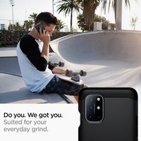 Spigen Tough Armor Backcover OnePlus 8T - Zwart