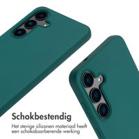 imoshion Siliconen hoesje met koord Samsung Galaxy S25 FE - Donkergroen