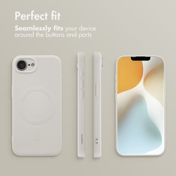 imoshion Colour Back Cover with MagSafe Apple iPhone 17e / 16e - Beige