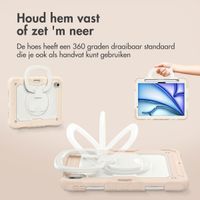 imoshion Rugged Kidsproof Backcover Apple iPad Air 11 inch (2025) M3 / (2024) M2 - Lichtroze