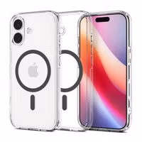 Spigen Ultra Hybrid Backcover MagSafe Apple iPhone 17 - Clear Graphite