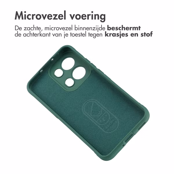 imoshion EasyGrip Backcover Oppo Reno 13 Pro - Donkergroen