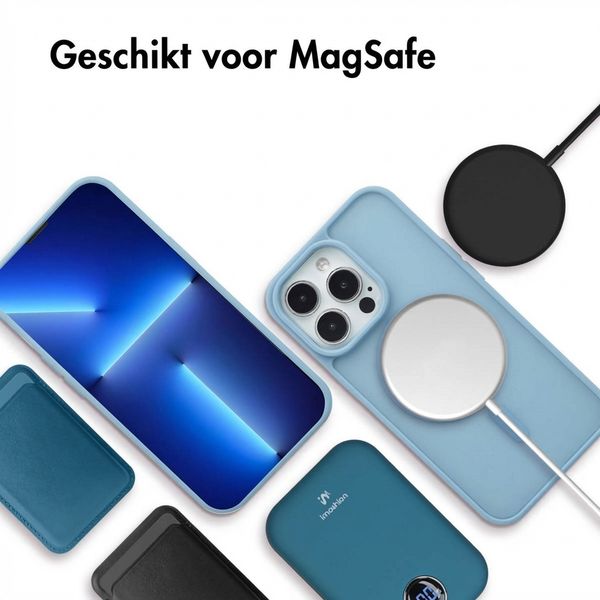 imoshion Color Guard Backcover met MagSafe Apple iPhone 13 Pro - Lichtblauw
