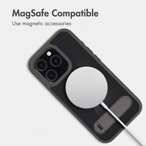Accezz Hold Case with MagSafe Apple iPhone 15 Pro - Grey