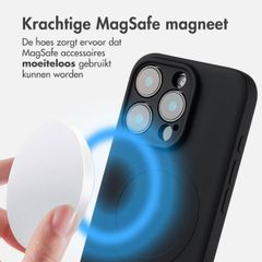 imoshion Color Backcover met MagSafe Apple iPhone 16 Pro - Zwart
