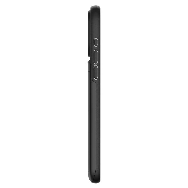 Spigen Slim Armor CS Backcover Apple iPhone 15 Pro - Zwart