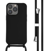 imoshion Silicone Case with Strap Apple iPhone 13 Pro - Black