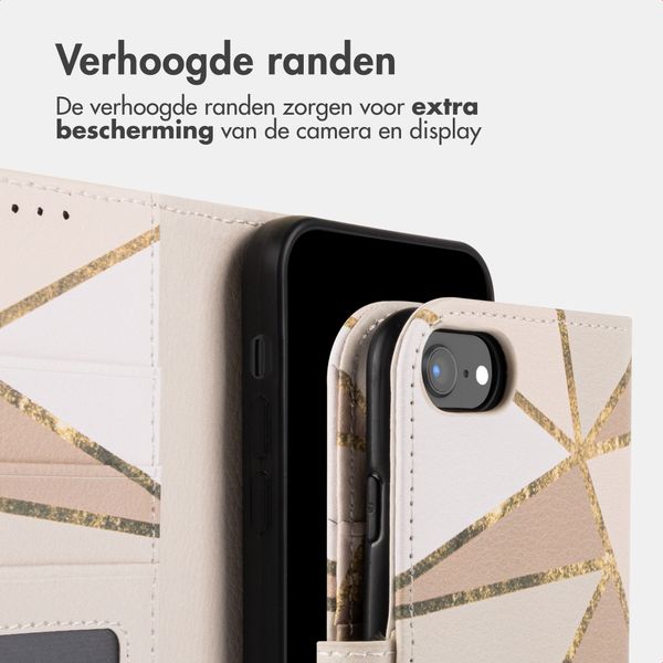 imoshion Design Bookcase Apple iPhone 17e / 16e - Beige Graphic