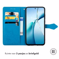 imoshion Mandala Bookcase Motorola Edge 60 Fusion - Turquoise