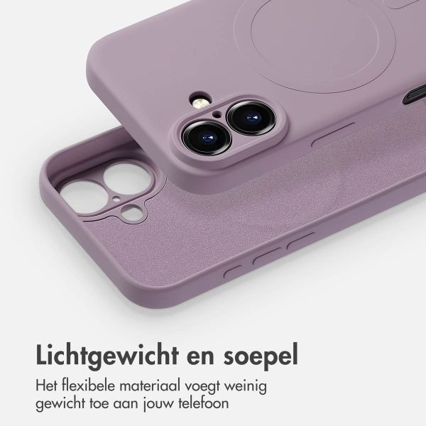 imoshion Color Backcover met MagSafe Apple iPhone 16 - Paars