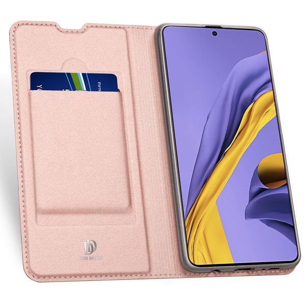 Dux Ducis Slim Softcase Bookcase Samsung Galaxy A71 - Rosé Goud