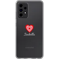 Hoesje met eigen foto en/of tekst Samsung Galaxy A52(s) (5G/4G) - Hartje