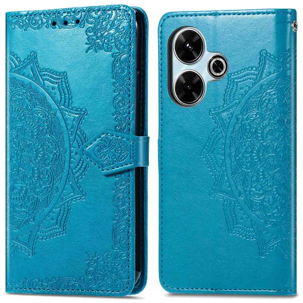 imoshion Mandala Bookcase Xiaomi Redmi 13 (4G) - Turquoise