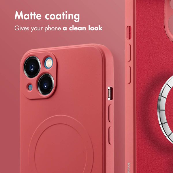 imoshion Colour Back Cover with MagSafe Apple iPhone 13 Mini - Dusty Rose