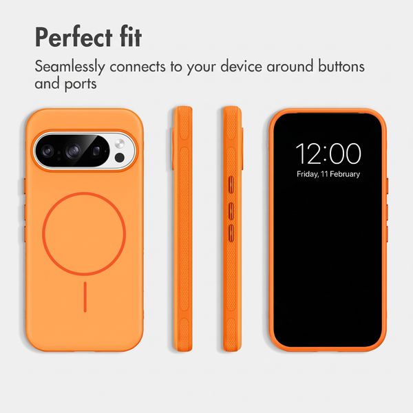imoshion Colour Case with Thin MagSafe Ring Google Pixel 11 / 11 Pro / 10 / 10 Pro - Orange