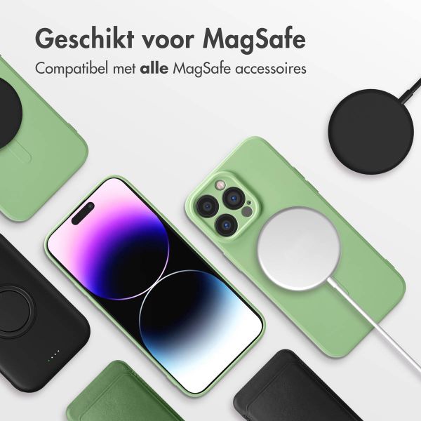 imoshion Color Backcover met MagSafe Apple iPhone 14 Pro Max - Groen