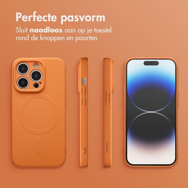 imoshion Color Backcover met MagSafe Apple iPhone 14 Pro - Neon Orange