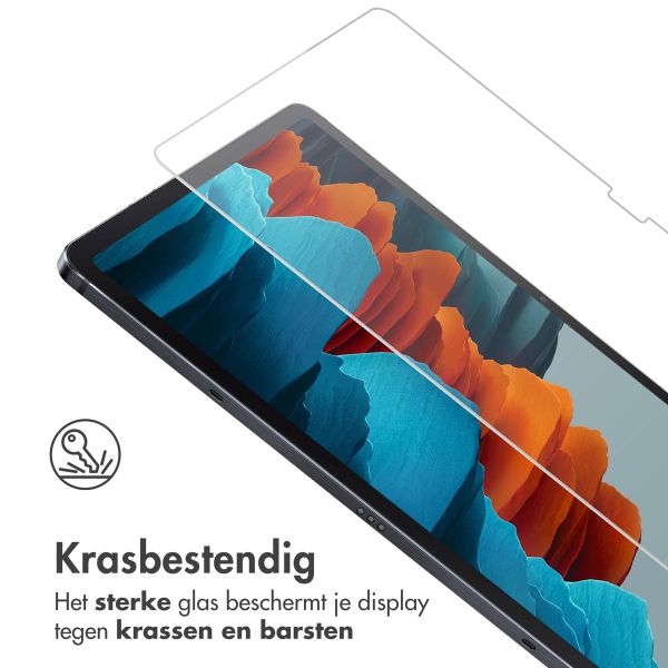 imoshion Gehard glas screenprotector Samsung Galaxy Tab S10 Plus / Tab S9 FE Plus / Tab S9 Plus / S8 Plus / S7 Plus / Tab S7 FE 5G - Transparant