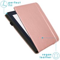 imoshion Stand Flipcase Kobo Libra 2 / Tolino Vision 6 - Rosé Goud