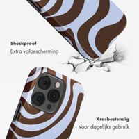 Selencia Vivid Backcover Apple iPhone 14 Pro - Dream Swirl Chocolate